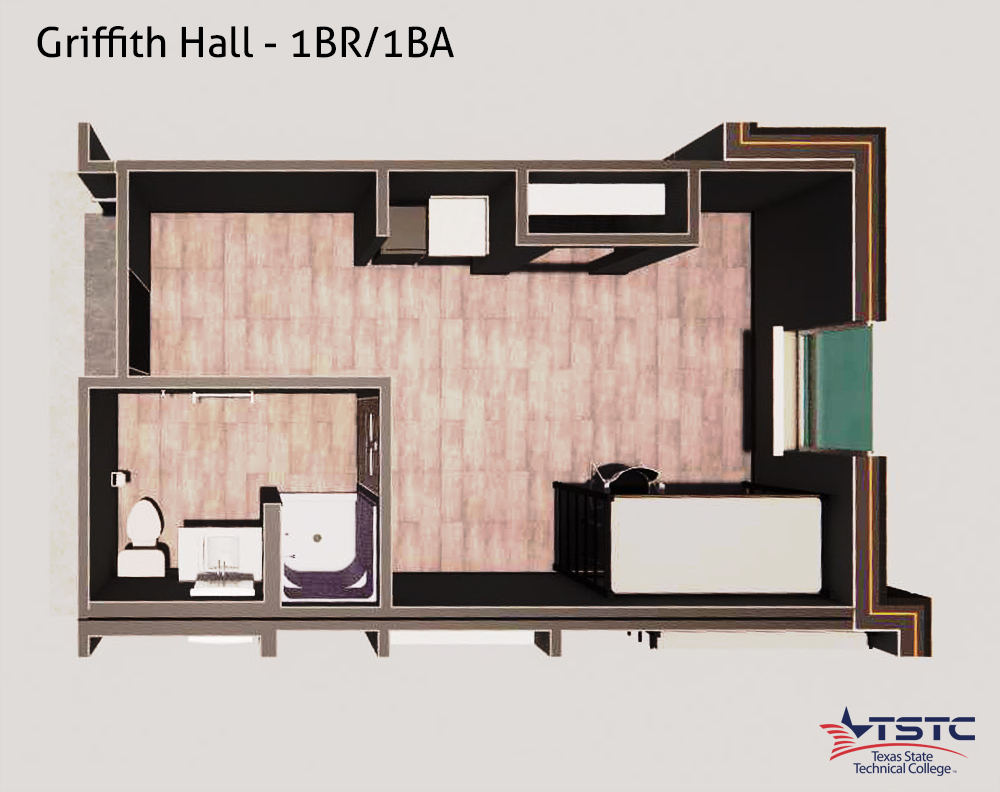 Griffith Hall GH 1BR 1BA - Griffith Hall