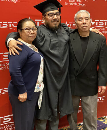 TSTC welding grad Carlos Ulin Jr. TSTC welding grad Carlos Ulin Jr.